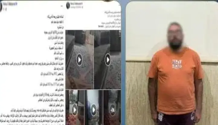 محاسب يمزق جسد زوجته وابنته بالضرب.. والأمن يتدخل بعد فيديو الاستغاثة