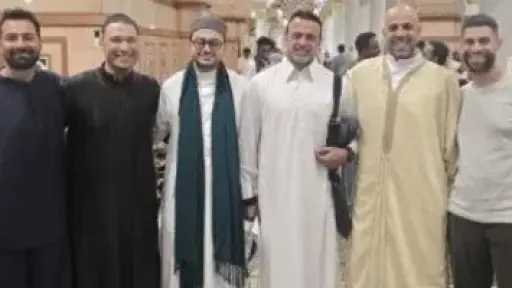 نجوم الفن فى الحج 2026.. هنيدى وياسمين عبدالعزيز وتامر عاشور بين ضيوف الرحمن