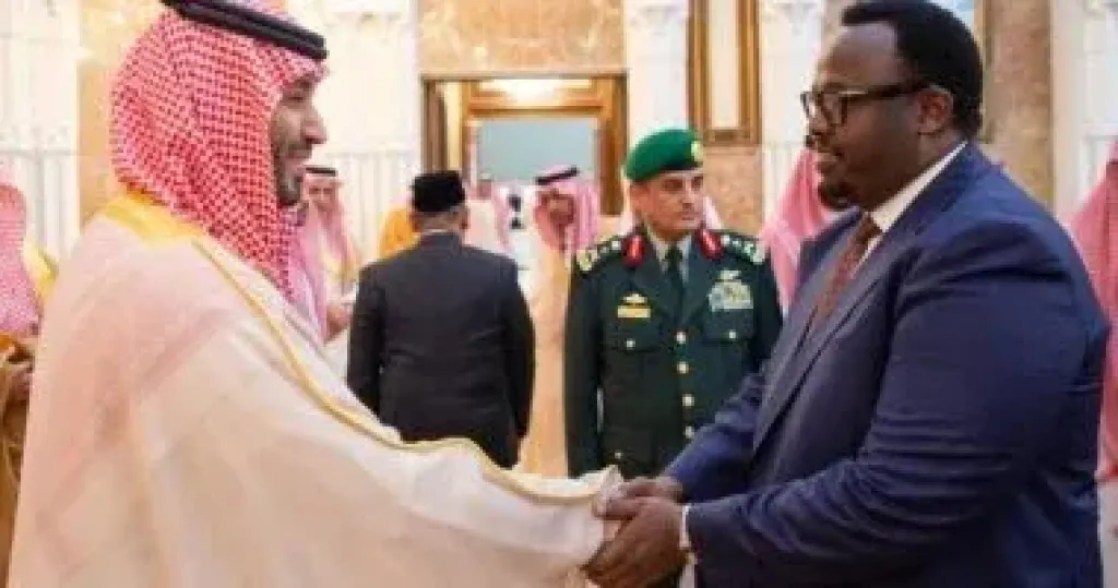 نائب رئيس الوزراء الصومال يلتقي ولي عهد السعودية في مكة لبحث تعزيز العلاقات
