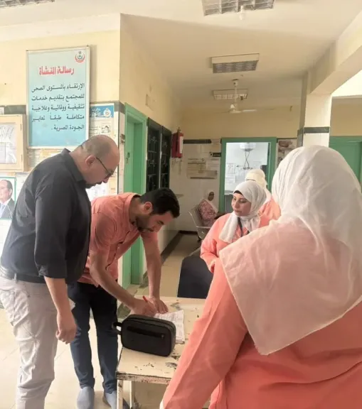 مفاجئ دون الإفصاح عن الهوية.. وكيل الشؤون الوقائية يتابع أداء الوحدات الصحية