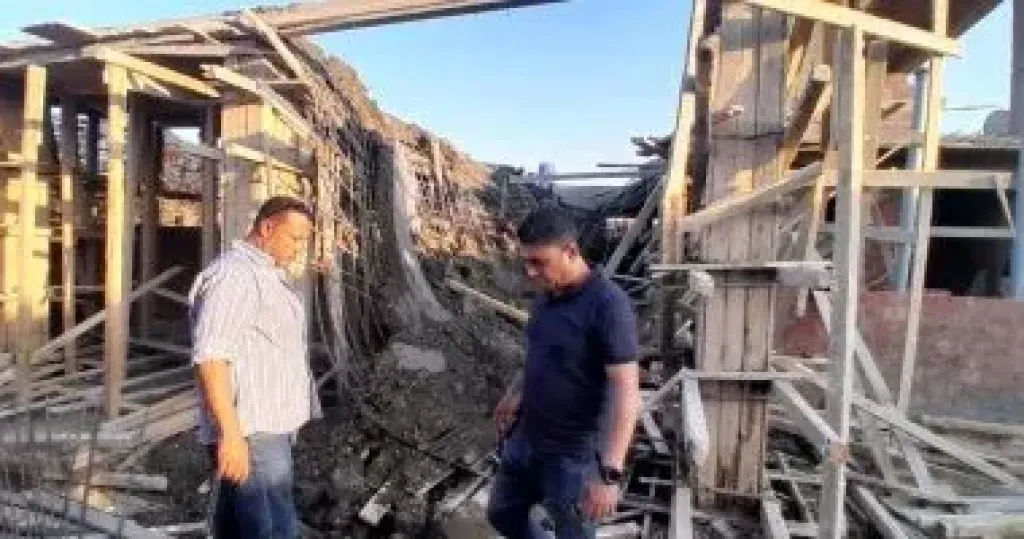 إزالة أعمال بناء مخالف وسحب المعدات فى حملة مكبرة بهضبة الأهرام