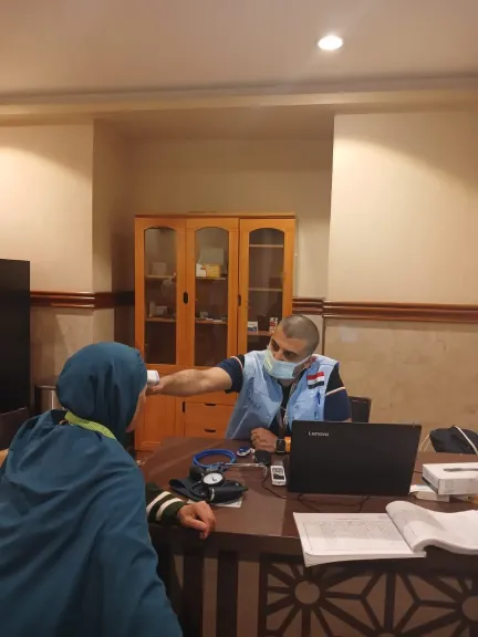 الصحة: تقديم 23 ألفا و550 خدمة طبية عبر عيادات بعثة الحج المصرية في الأراضي المقدسة