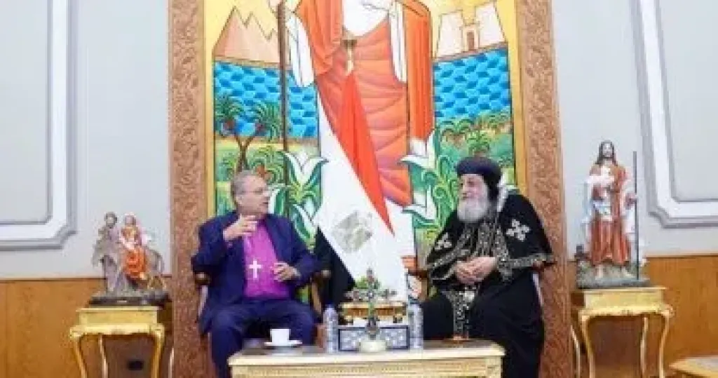 البابا تواضروس يستقبل قيادات الاتحاد المعمدانة العالمى