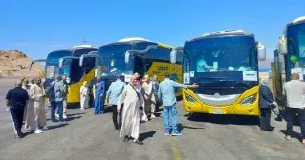 ميناء نويبع البحري بجنوب سيناء يستقبل أول أفواج حجاج البر العائدين