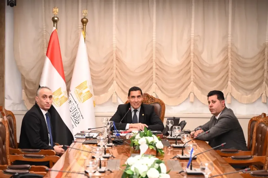 وزير الرياضة يلتقي بالفارس سامح الدهان بحضور رئيس اتحاد الفروسية عبر تقنية الفيديو كونفرانس