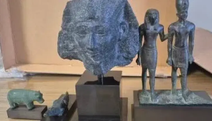 مصر تسترد أربع قطع أثرية نادرة من الولايات المتحدة الأمريكية