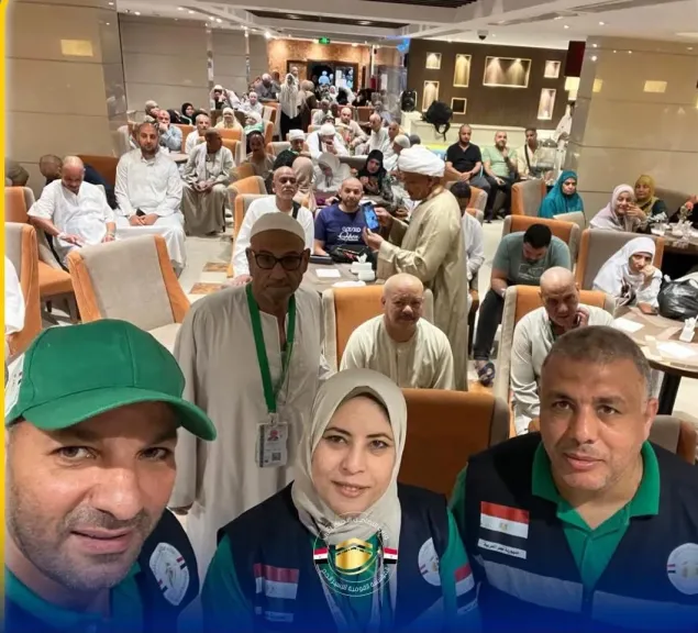 عودة نصف حجاج الجمعيات الأهلية إلى مصر  عقب انتهائهم من أداء مناسك الحج