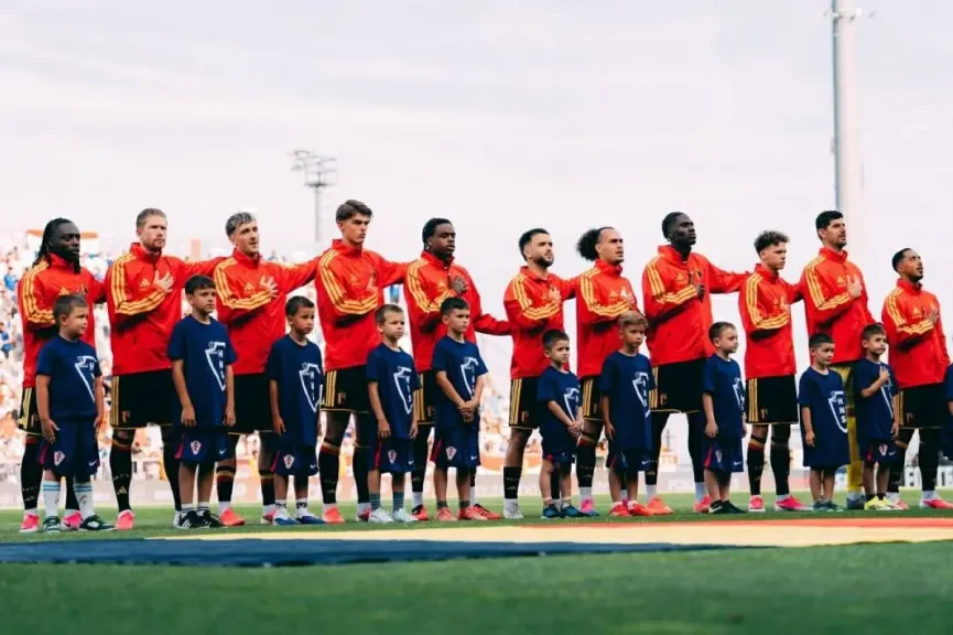 منافس مصر.. منتخب بلجيكا يكتسح تونس وديًا قبل كأس العالم 2026