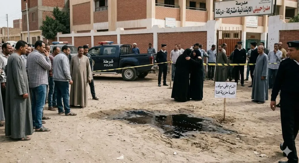 حادثة مأساوية في قرية درنكة بأسيوط