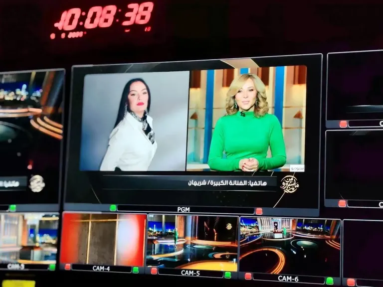 شريهان: قلبي وروحي في استوديو 10.. وذكرياتي مع التلفزيون المصري لا تُنسى