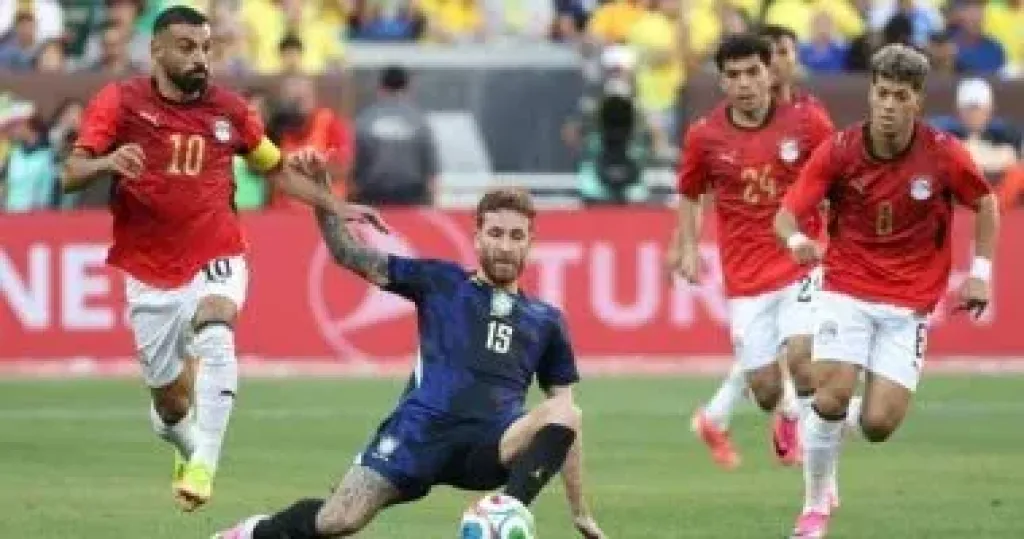 منتخب مصر يخسر أمام البرازيل 2-1 فى البروفة الأخيرة قبل كأس العالم 2026