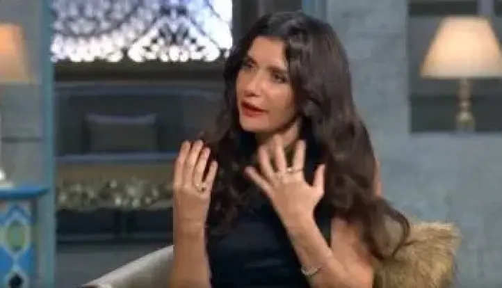 غادة عادل طلبت طلب مفاجئ وغريب من رامز جلال على الهواء بصاحبة السعادة