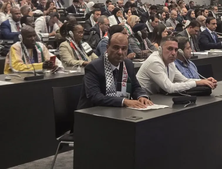 «خالد حنفي»: دعم عمال وشعب فلسطين والاراضي  المحتلة ليس مجرد التزام تضامني بل واجب اقتصادي قومي