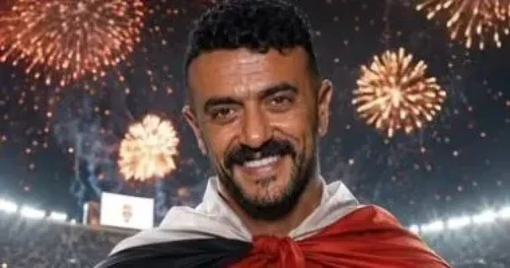 أحمد العوضى يشارك فيديو بالذكاء الاصطناعى ويدعوا لمنتخب مصر فى المونديال