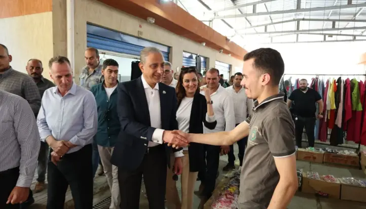​محافظ الجيزة يفتتح سوق بولاق الدكرور الحضاري للملابس الجاهزة| صور