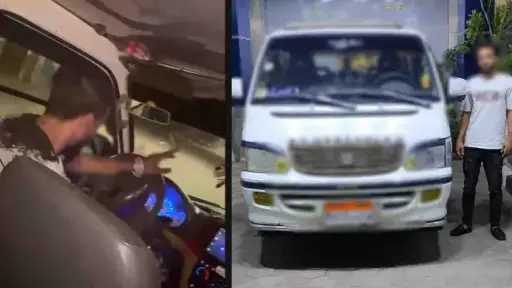 مشهد مرعب داخل ميكروباص بالفيوم.. القبض على سائق ميكروباص قاد تحت تأثير المخدرات