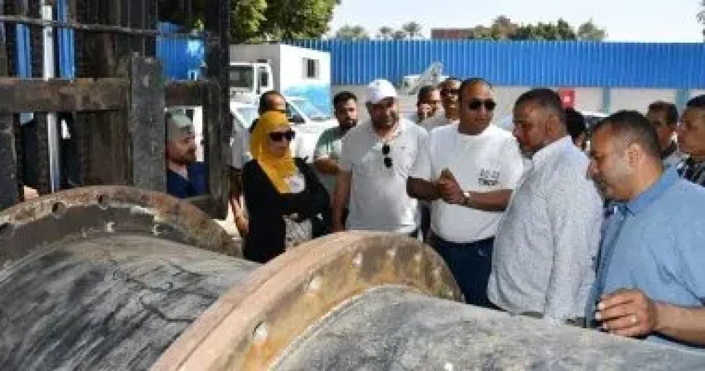 رئيس مياه الجيزة يتفقد الورشة العمومية ويؤكد جاهزية فرق الطوارئ والصيانة