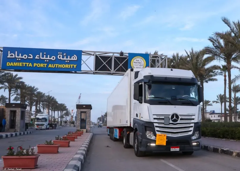 ميناء دمياط مركز محوري لتجارة الترانزيت عبر الرورو المصري – الإيطالي إلى دول الخليج والعراق
