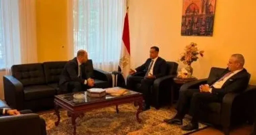 سفير مصر بموسكو يبحث مع نائب وزير الصناعة والتجارة الروسى تعزيز التعاون
