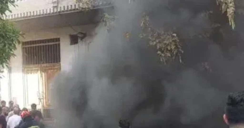 الحماية المدنية تحاصر حريقًا داخل منزل في سوهاج