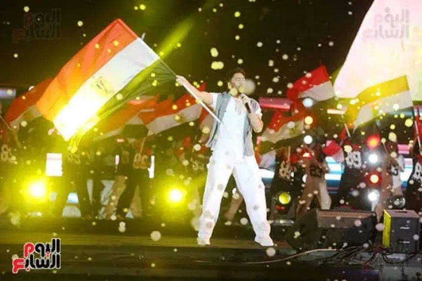 استعدادا للقاء مصر وبلجيكا.. تجهيز Egyptian Fan Zone أكبر ساحة مشجعين بالشرق الأوسط