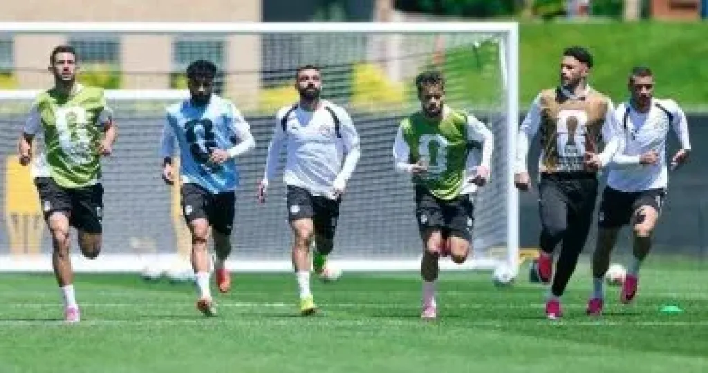منتخب مصر يخوض تدريبه الرئيسى على ملعب Husky ballpark استعدادا لبلجيكا