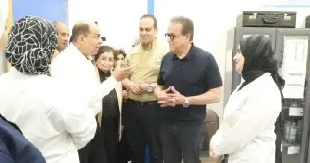 وزير الصحة يتفقد مستشفى ملوي استعداداً لتشغيل التأمين الصحي الشامل بالمنيا