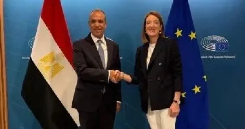 وزير الخارجية يؤكد أهمية تبادل الخبرات مع الاتحاد الأوروبى فى مكافحة الإرهاب