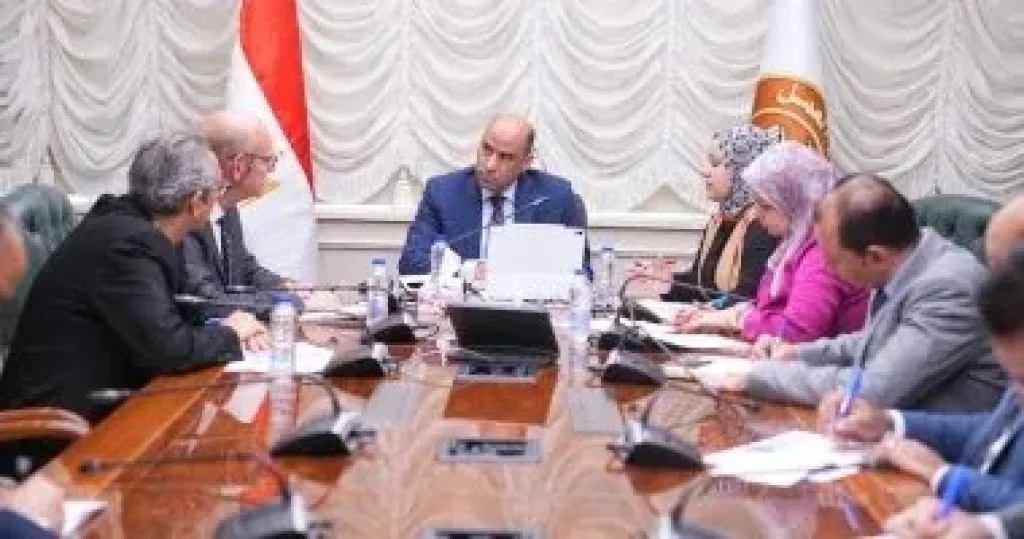 وزير العمل يلتقى وفد الوكالة الألمانية للتعاون الدولي ”GIZ”