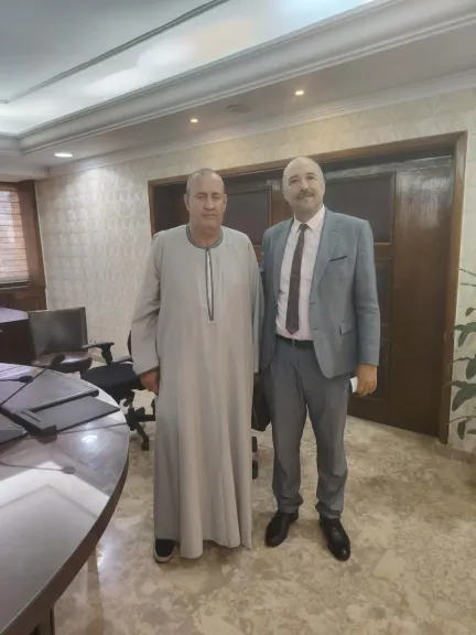 وزير الزراعة يستقبل رئيس الجمعية المركزية للائتمان والتدريب بالبحيرة