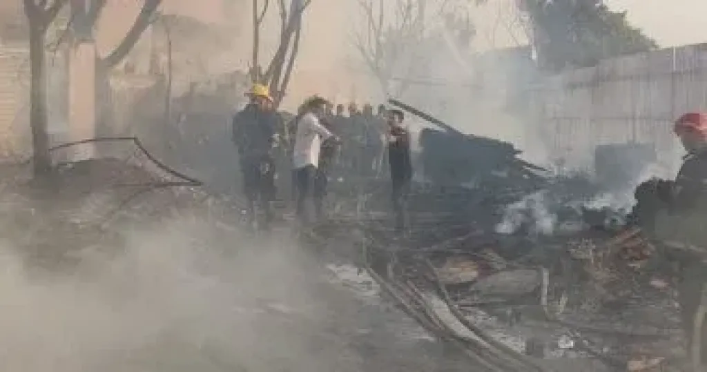 محافظة القاهرة تنفى وجود محتجزين أو مفقودين فى حريق عزبة خير الله