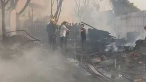 محافظة القاهرة تنفى وجود محتجزين أو مفقودين فى حريق عزبة خير الله