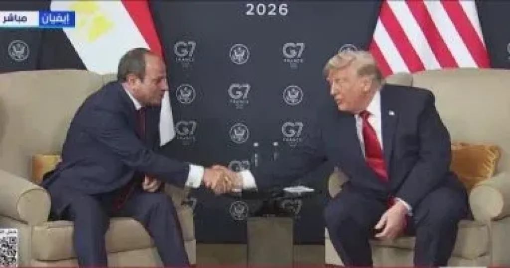 ترامب: ندعم مصر وأمنها المائى وعلاقات البلدين تستند إلى الاحترام المتبادل