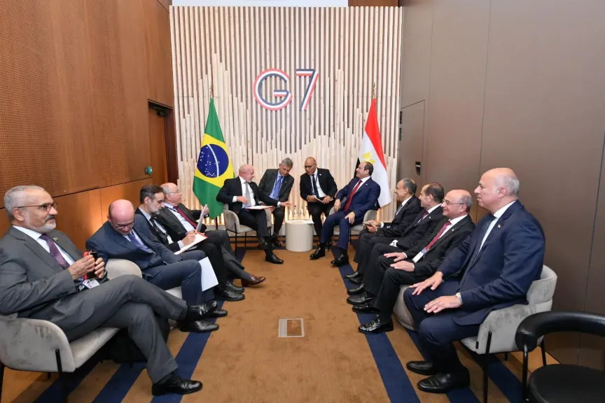 الرئيس البرازيلي يعرب عن تقديره لجهود مصر والرئيس السيسي الرامية لاستعادة الاستقرار في الشرق الأوسط