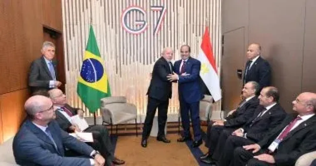 الرئيس البرازيلي يؤكد ضرورة مواصلة العمل لزيادة التبادل التجارى مع مصر