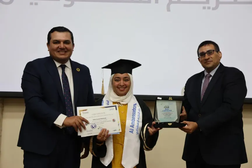 معهد الاتصالات يحتفل بتخريج 909 متدربا من برنامج سفراء الذكاء الاصطناعي