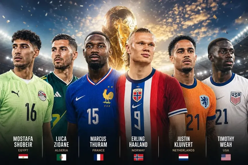 من عرين شوبير 90 إلى طموح مصطفى 26.. جينات الأساطير تعود للملاعب في نسخة مونديال 2026
