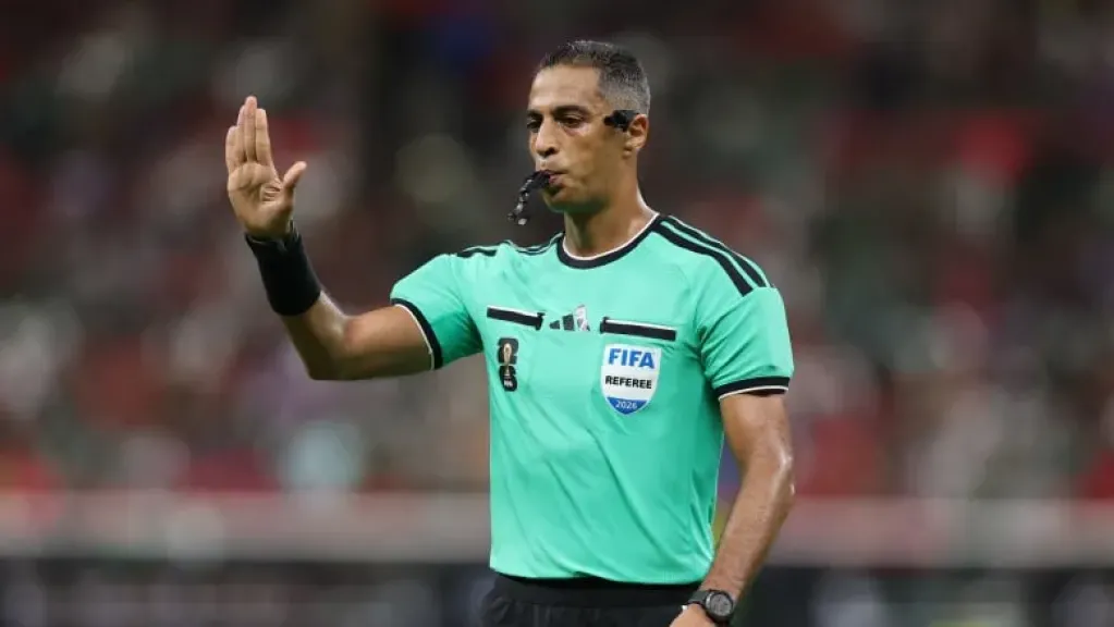 كأس العالم 2026: أمين عمر حكما لمباراة الأرجنتين والنمسا