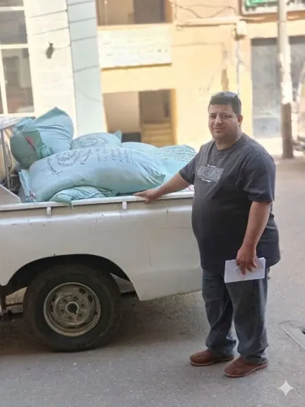 ضبط 21 شيكارة دقيق بلدي مدعم قبل بيعها في السوق السوداء بالفشن