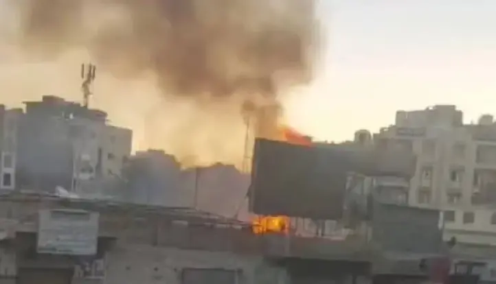 السيطرة على حريق بكافتيريا بمحيط محطة أتوبيس بالغردقة