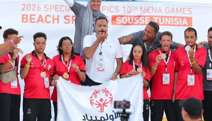 هيمنة مصرية على سباقات المياه المفتوحة بسوسة 2026.. 5 ذهبيات وفضية لأبطال الأولمبياد الخاص المصري