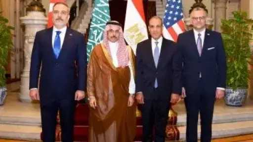 مصر والسعودية وتركيا وأمريكا يبحثون الاتفاق مع إيران وأزمات غزة وليبيا