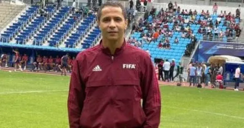 عاشور مساعدا لتقنية الفيديو فى مباراة الأرجنتين والنمسا تحت قيادة أمين عمر