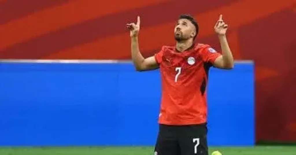 تريزيجيه يسجل الهدف الثالث لمنتخب مصر ضد نيوزيلندا فى كأس العالم
