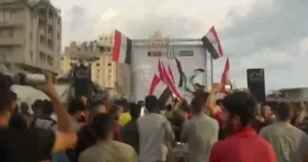 غزة تحتفل بالفراعنة بعد تحقيق منتخب مصر الانتصار التاريخى فى كأس العالم
