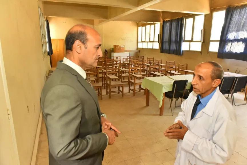 محافظ أسيوط يتفقد مركزي التحصين البيطري وتدريب الأطباء البيطريين بقرية ريفا