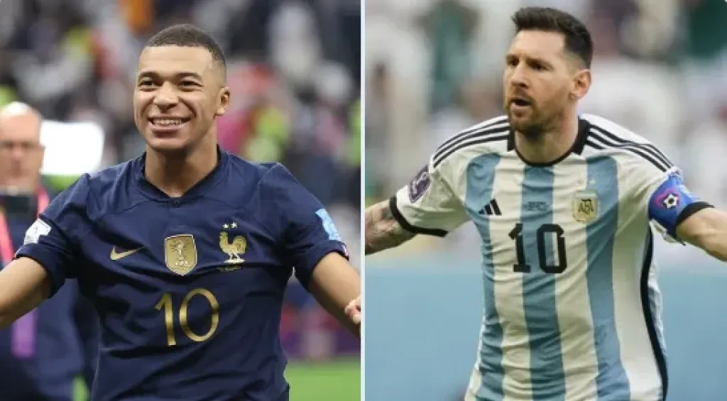 الصراع يشتعل بين ميسي ومبابي على لقب هداف كأس العالم