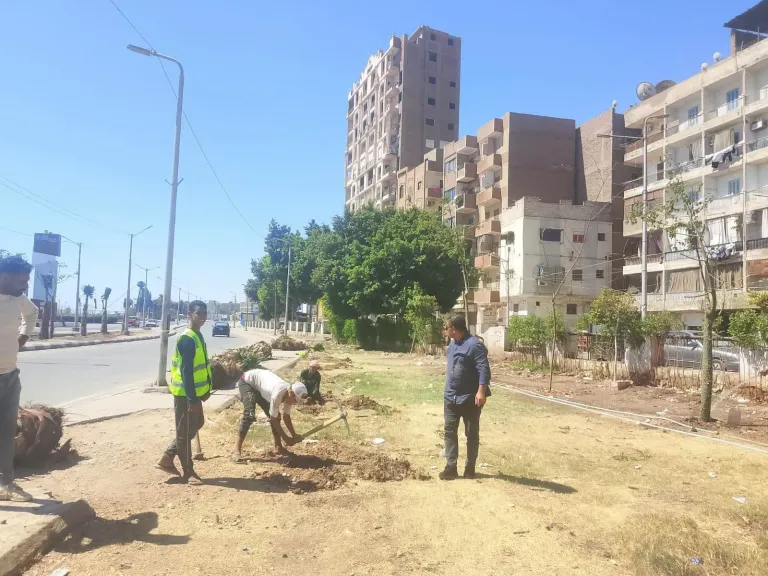 محافظ أسيوط: استمرار أعمال رفع كفاءة حديقة صينية الوليدية بحي شرق