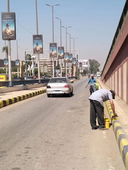 بالصور تطوير الطريق الدائري في أسيوط