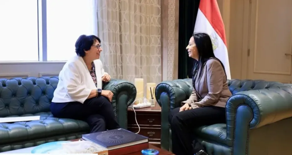 مايا مرسي: تبحث التعاون مع مدارس البكالوريا الدولية لدعم مبادرة الإطعام